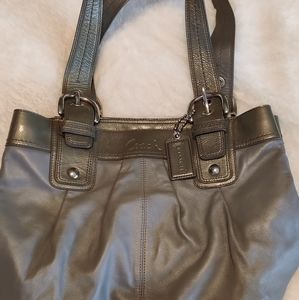 Coach Silver Purse